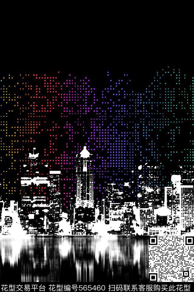 男装卫衣时尚潮流大牌数码印花华亿平台下载（图片编号: 565460） - 瓦栏（Walan）