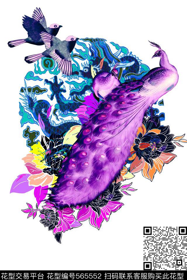 男装数码印花华亿平台下载（图片编号: 565552） - 瓦栏（Walan）