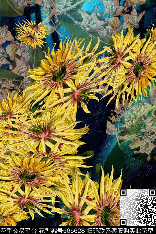 风景女装童装男女混搭数码印花华亿平台下载（图片编号: 565628） - 瓦栏（Walan）