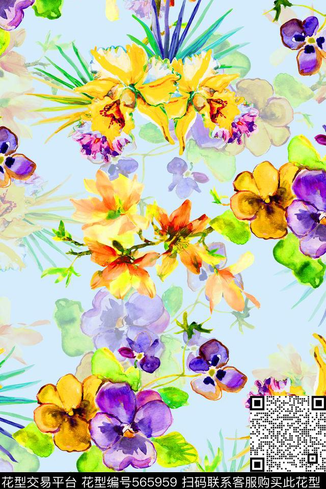 沙发布最新流行时尚数码印花华亿平台下载（图片编号: 565959） - 瓦栏（Walan）