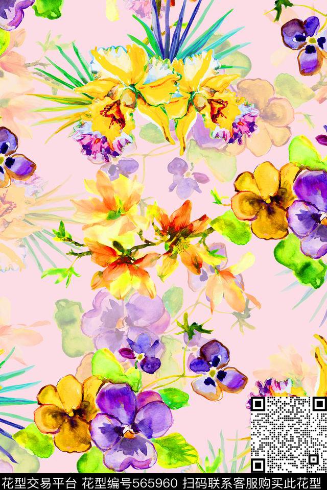 沙发布最新流行时尚数码印花华亿平台下载（图片编号: 565960） - 瓦栏（Walan）