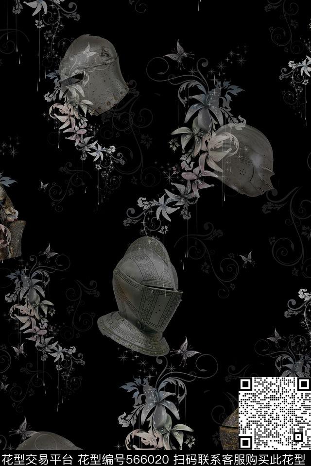 潮流复古男装华亿平台数码印花华亿平台下载（图片编号: 566020） - 瓦栏（Walan）