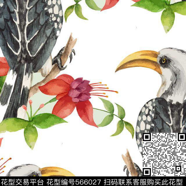 动物鸟类鹌鹑数码印花华亿平台下载（图片编号: 566027） - 瓦栏（Walan）