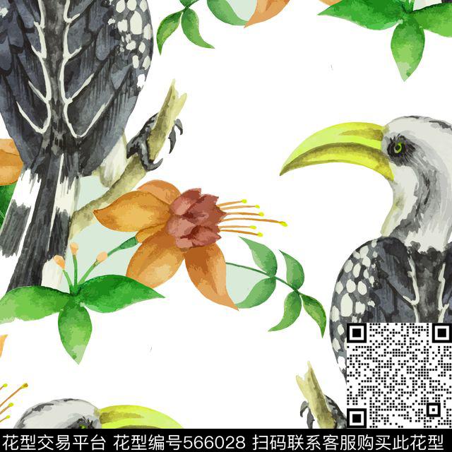 动物鸟类鹌鹑数码印花华亿平台下载（图片编号: 566028） - 瓦栏（Walan）