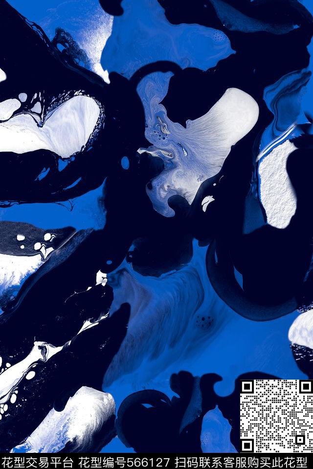 抽象肌理笔刷笔刷数码印花华亿平台下载（图片编号: 566127） - 瓦栏（Walan）