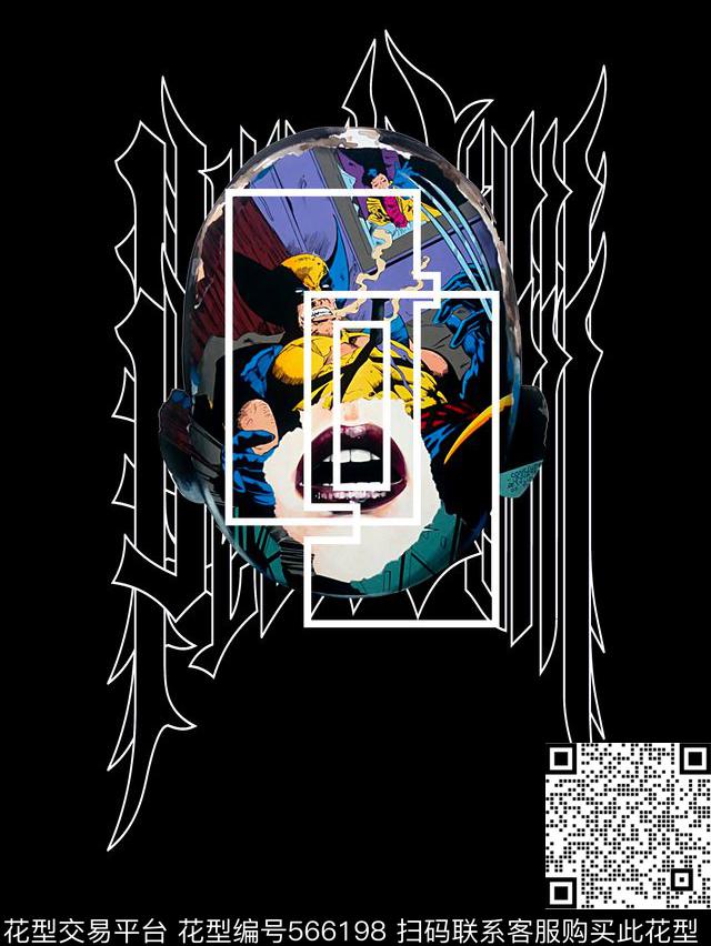 T恤卫衣印花T恤卫衣外套夹克印花欧美大牌风格数码印花华亿平台下载（图片编号: 566198） - 瓦栏（Walan）