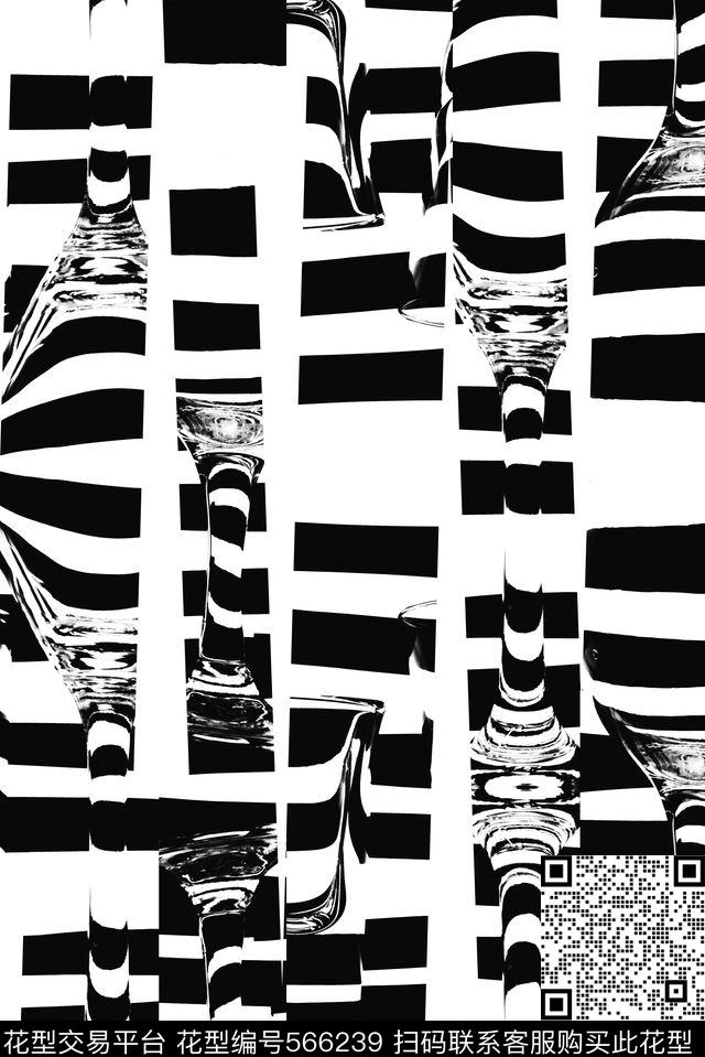 几何传统印花华亿平台下载（图片编号: 566239） - 瓦栏（Walan）