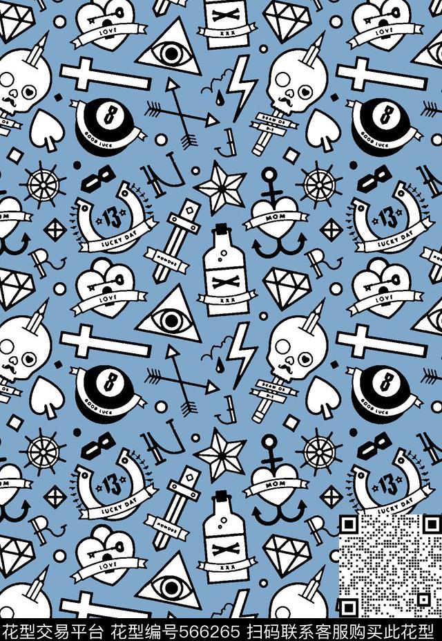 抽象男装图案几何男装男装衬衫图案传统印花华亿平台下载（图片编号: 566265） - 瓦栏（Walan）