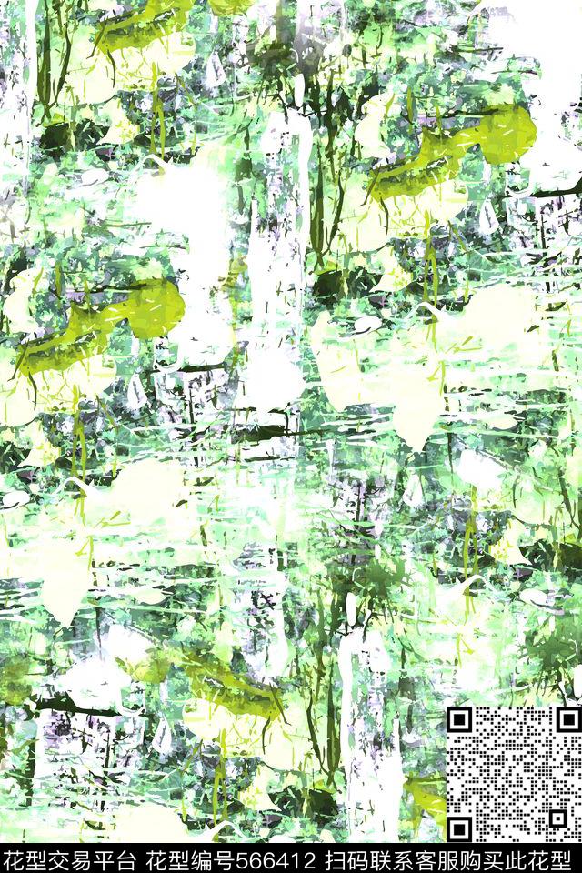 L.D~抽象L.D~肌理原创数码印花华亿平台下载（图片编号: 566412） - 瓦栏（Walan）