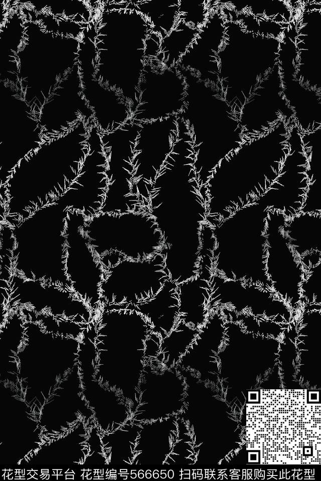 抽象交叉金属传统印花华亿平台下载（图片编号: 566650） - 瓦栏（Walan）