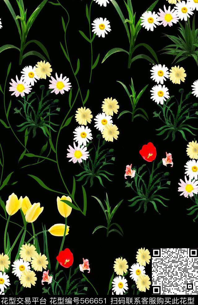 女装叶子自然数码印花华亿平台下载（图片编号: 566651） - 瓦栏（Walan）