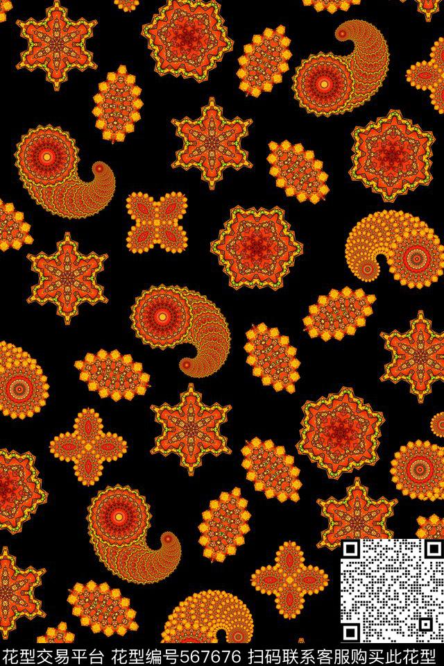 衬衣黑色华亿平台卡活动数码印花华亿平台下载（图片编号: 567676） - 瓦栏（Walan）