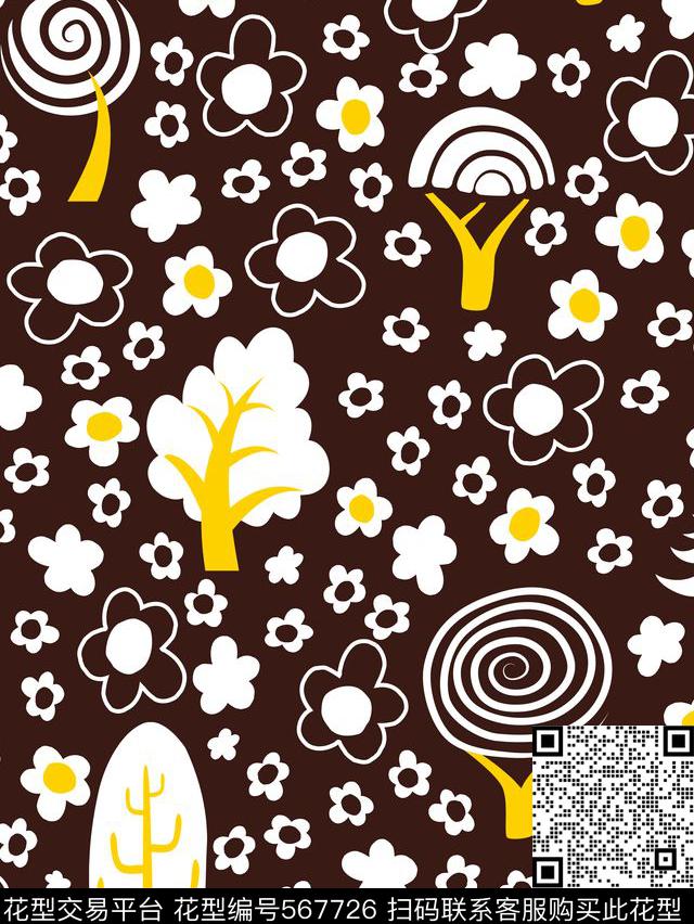 插画衬衣大牌传统印花华亿平台下载（图片编号: 567726） - 瓦栏（Walan）