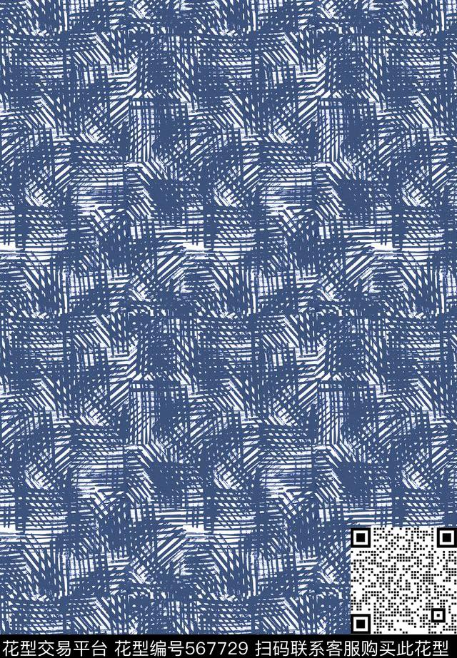 Texturelinesbluejeans数码印花华亿平台下载（图片编号: 567729） - 瓦栏（Walan）