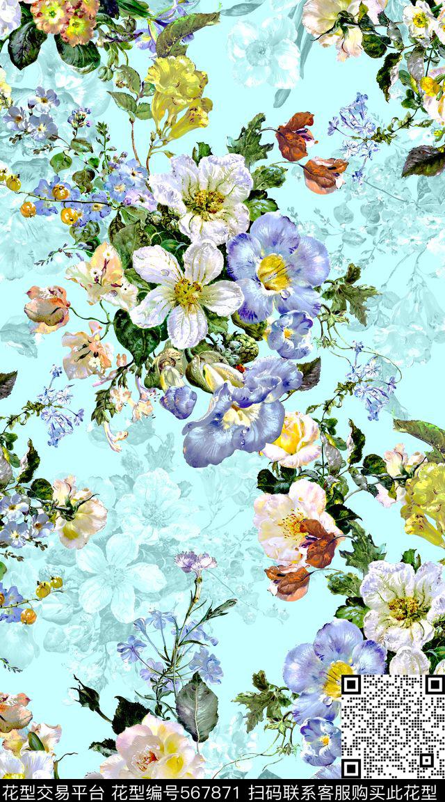 纯色大牌服装数码印花华亿平台下载（图片编号: 567871） - 瓦栏（Walan）