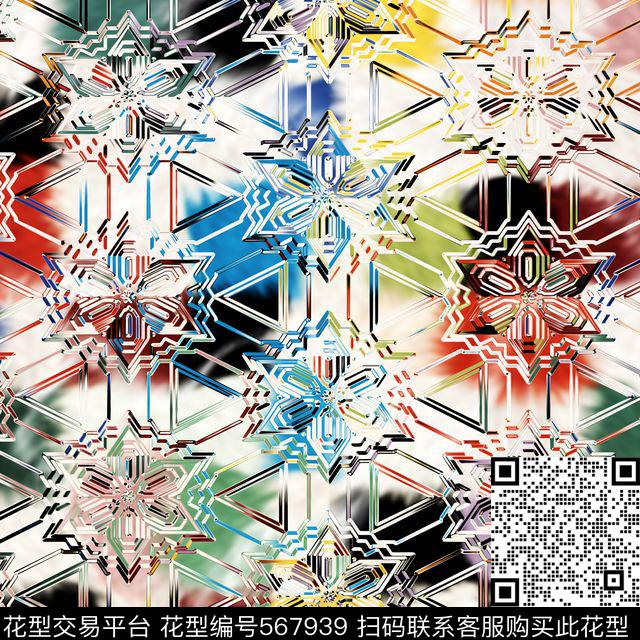 冰霜立体B-抽象纹理/Abstract数码印花华亿平台下载（图片编号: 567939） - 瓦栏（Walan）