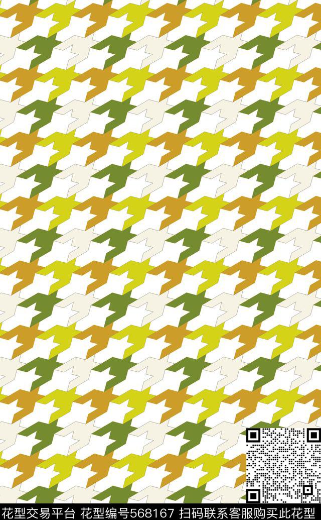 时尚几何传统印花华亿平台下载（图片编号: 568167） - 瓦栏（Walan）