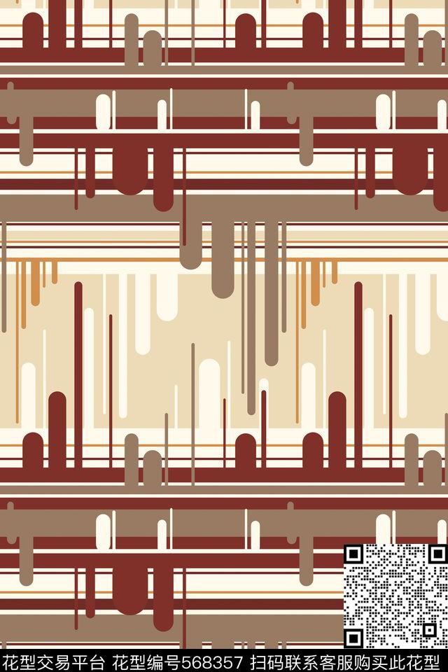 抽象创意线框传统印花华亿平台下载（图片编号: 568357） - 瓦栏（Walan）