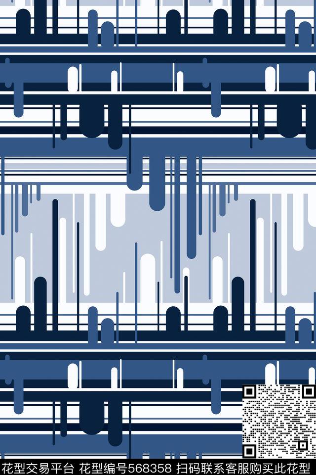 抽象创意线框传统印花华亿平台下载（图片编号: 568358） - 瓦栏（Walan）
