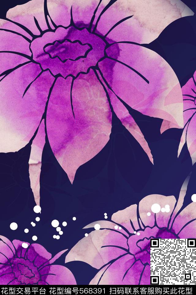 中式华亿平台数码印花华亿平台下载（图片编号: 568391） - 瓦栏（Walan）