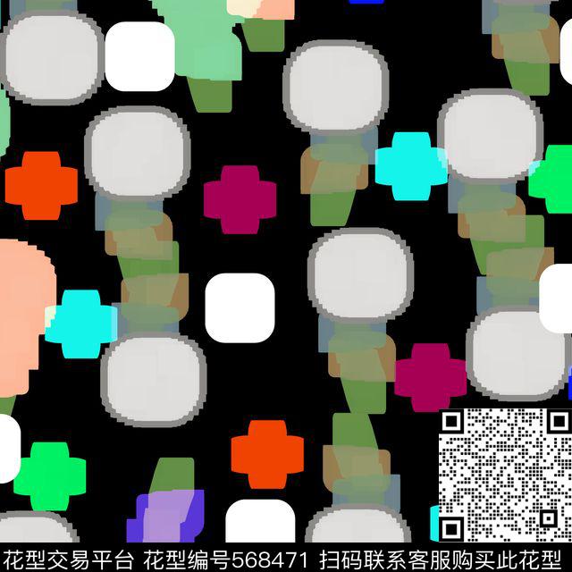 2时尚花卉数码印花华亿平台下载（图片编号: 568471） - 瓦栏（Walan）