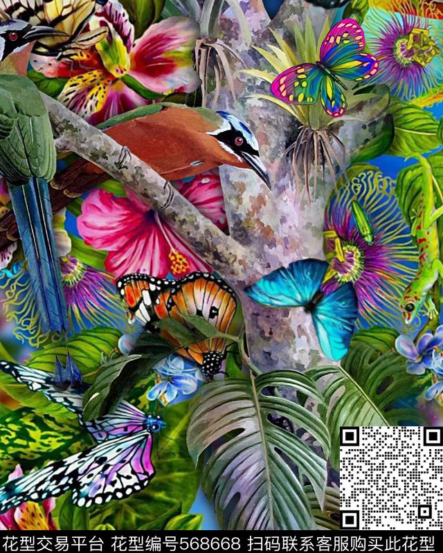 designtextilesprinting数码印花华亿平台下载（图片编号: 568668） - 瓦栏（Walan）