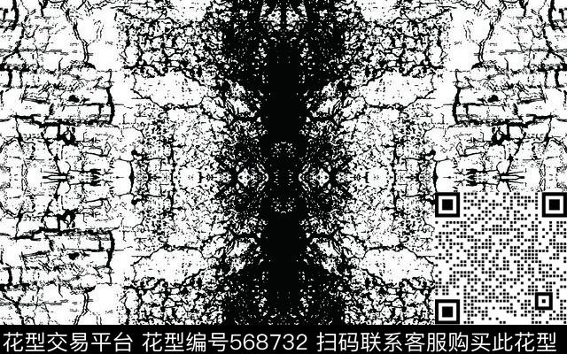 几何抽象小翠花传统印花华亿平台下载（图片编号: 568732） - 瓦栏（Walan）