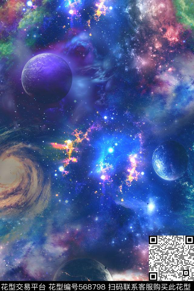 骷髅十字架抽象蛇皮肌理数码印花华亿平台下载（图片编号: 568798） - 瓦栏（Walan）