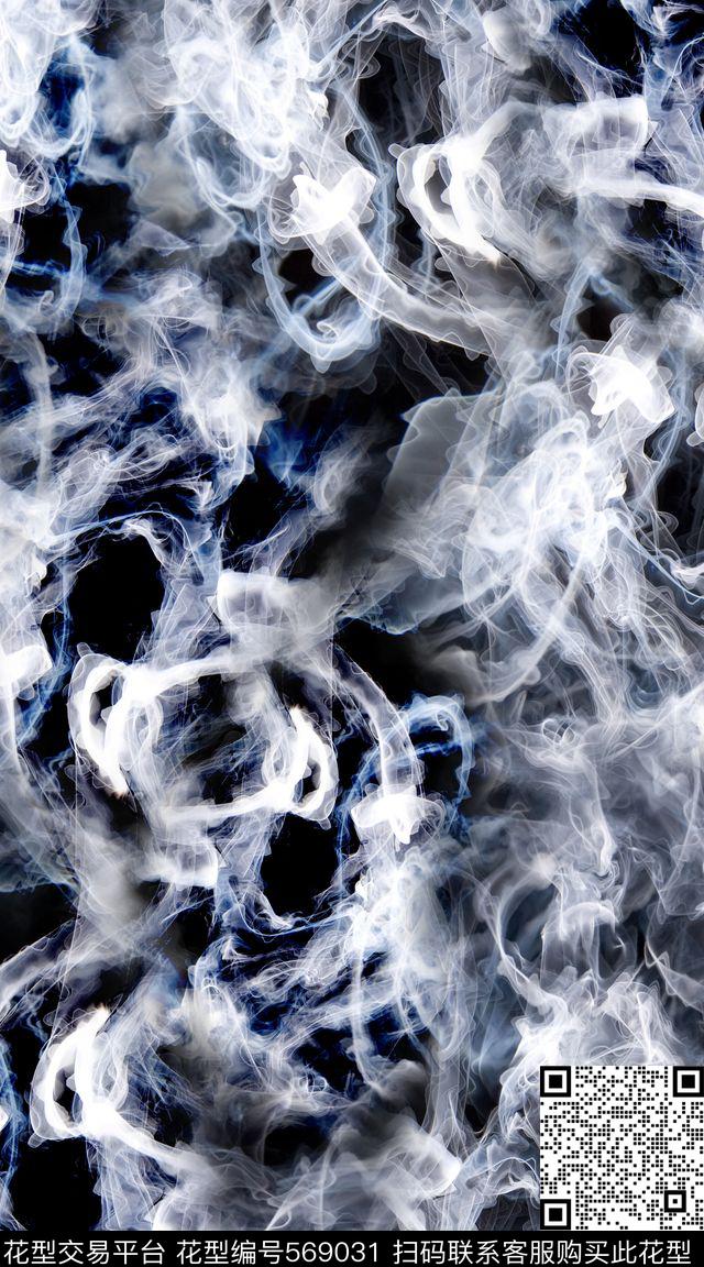 抽象创意服装数码印花华亿平台下载（图片编号: 569031） - 瓦栏（Walan）