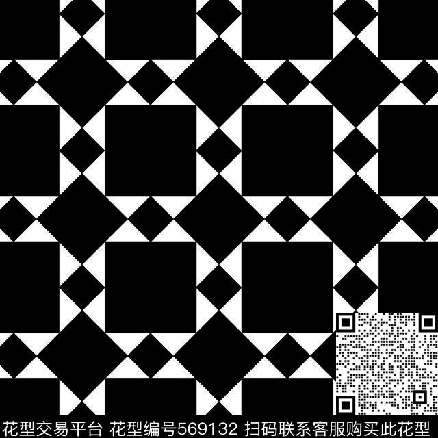 几何图形黑白传统纹样华亿平台黑白华亿平台几何传统印花华亿平台下载（图片编号: 569132） - 瓦栏（Walan）