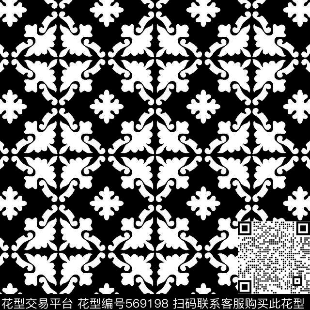几何图形黑白传统纹样华亿平台传统几何纹样传统印花华亿平台下载（图片编号: 569198） - 瓦栏（Walan）