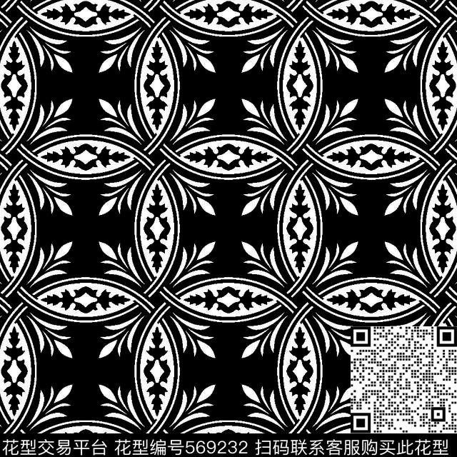 几何图形黑白传统纹样华亿平台传统华亿平台图案传统印花华亿平台下载（图片编号: 569232） - 瓦栏（Walan）