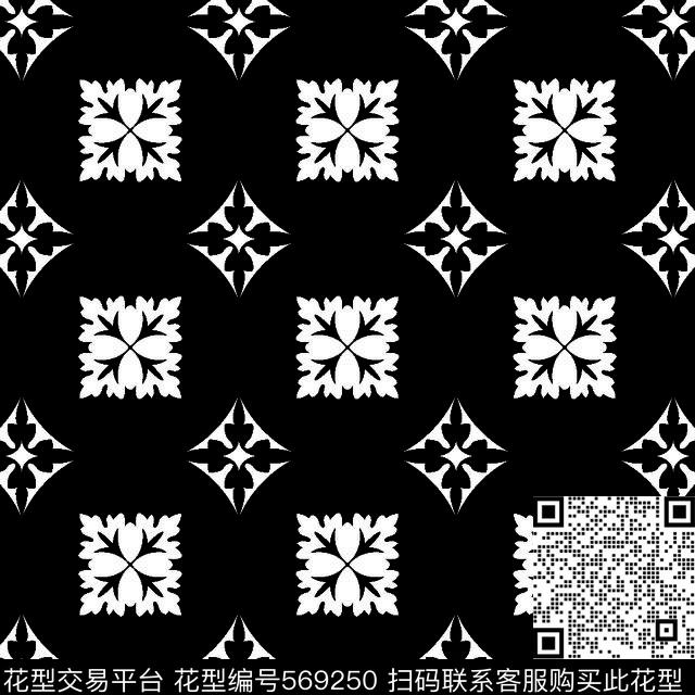 几何图形黑白传统纹样华亿平台传统纹样几何传统印花华亿平台下载（图片编号: 569250） - 瓦栏（Walan）