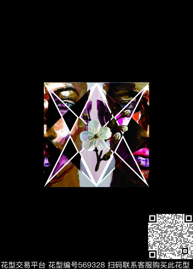 个性潮流原创数码印花华亿平台下载（图片编号: 569328） - 瓦栏（Walan）