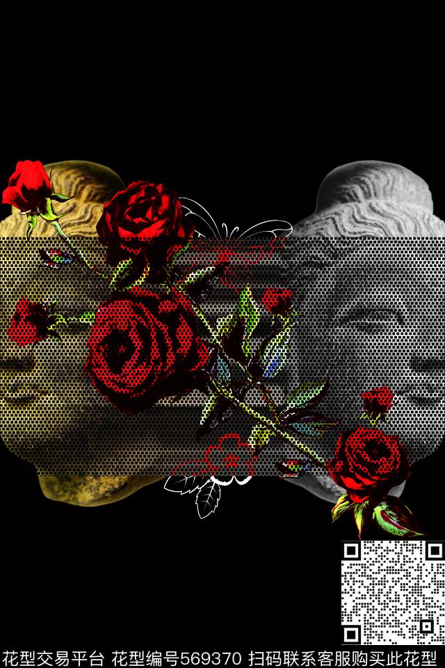 个性中国风原创数码印花华亿平台下载（图片编号: 569370） - 瓦栏（Walan）