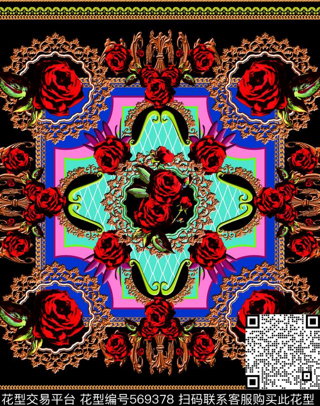 原创个性潮流数码印花华亿平台下载（图片编号: 569378） - 瓦栏（Walan）