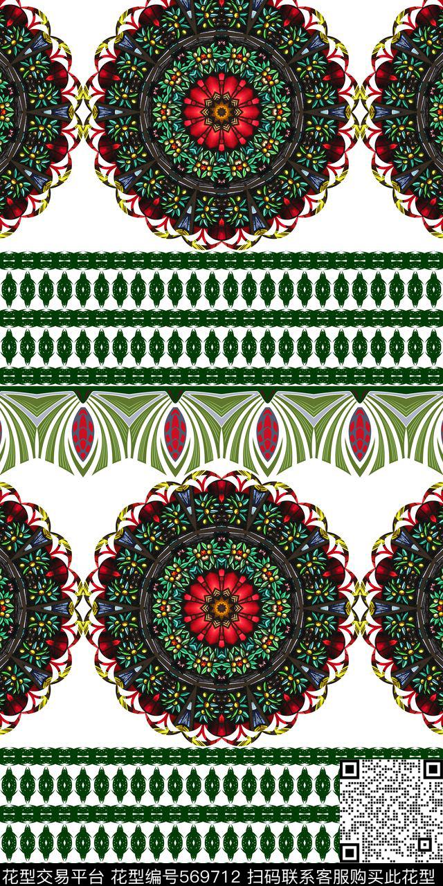 民族风复古中世纪传统印花华亿平台下载（图片编号: 569712） - 瓦栏（Walan）