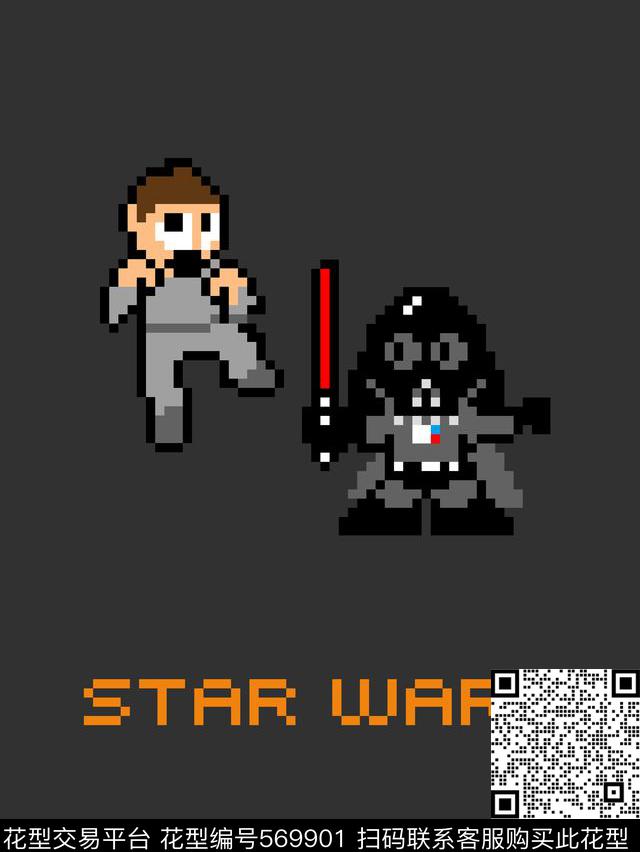 像素我的世界星球大战传统印花华亿平台下载（图片编号: 569901） - 瓦栏（Walan）