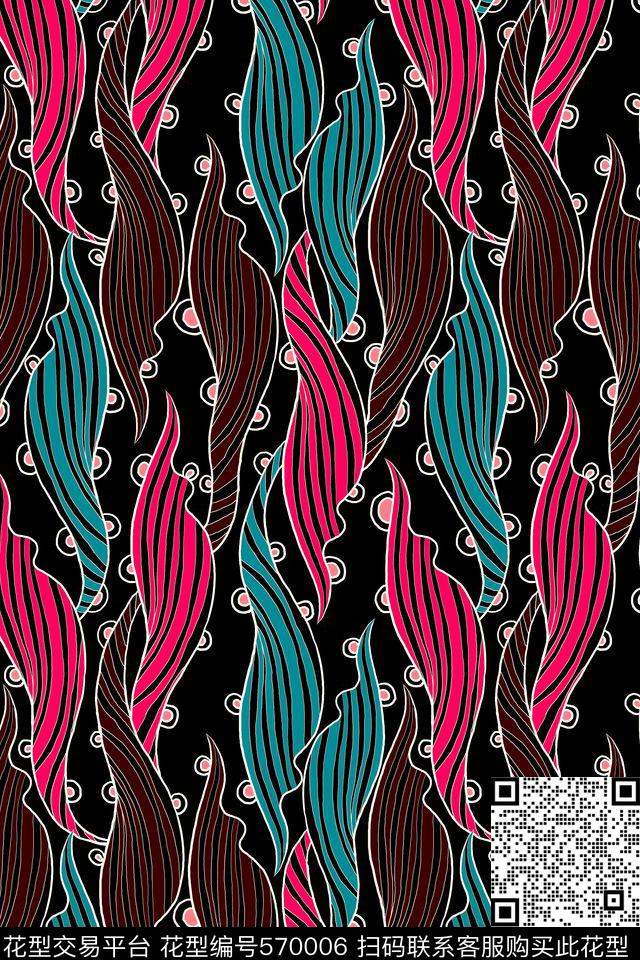 创意露水树叶传统印花华亿平台下载（图片编号: 570006） - 瓦栏（Walan）