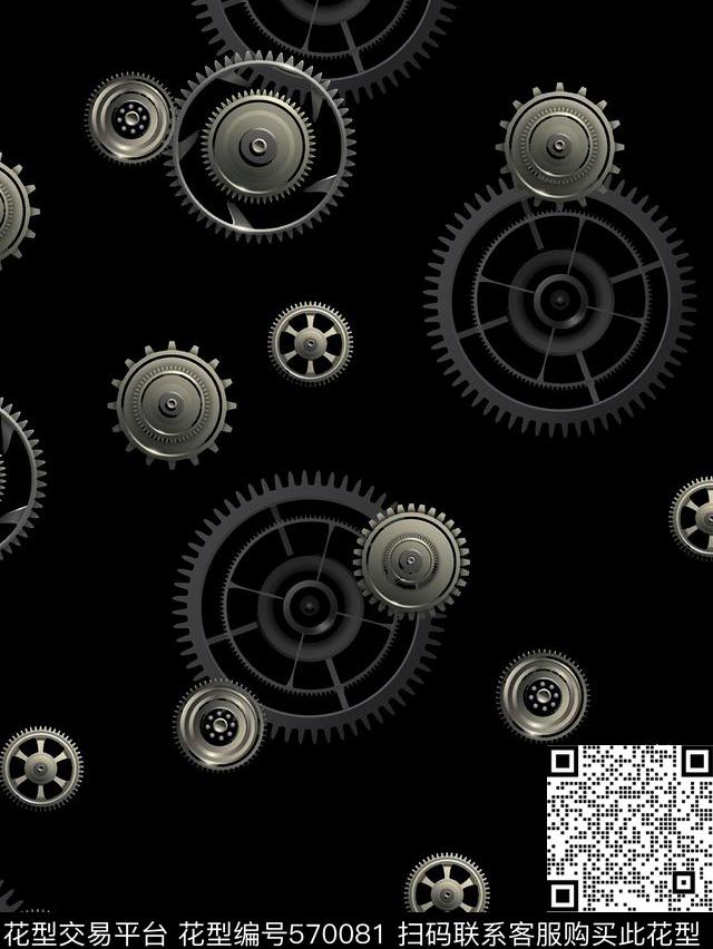 时尚潮流大牌机械数码印花华亿平台下载（图片编号: 570081） - 瓦栏（Walan）