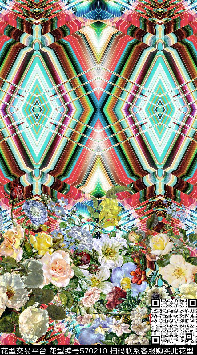 定位大牌时尚数码印花华亿平台下载（图片编号: 570210） - 瓦栏（Walan）