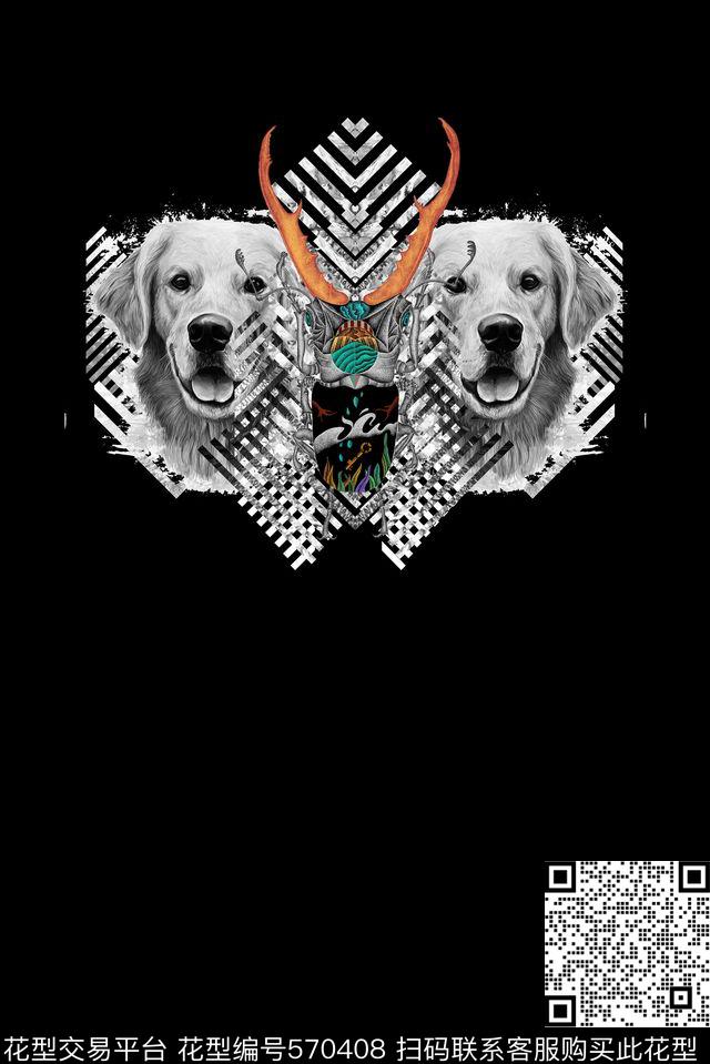 男装T恤卫衣数码印花华亿平台下载（图片编号: 570408） - 瓦栏（Walan）