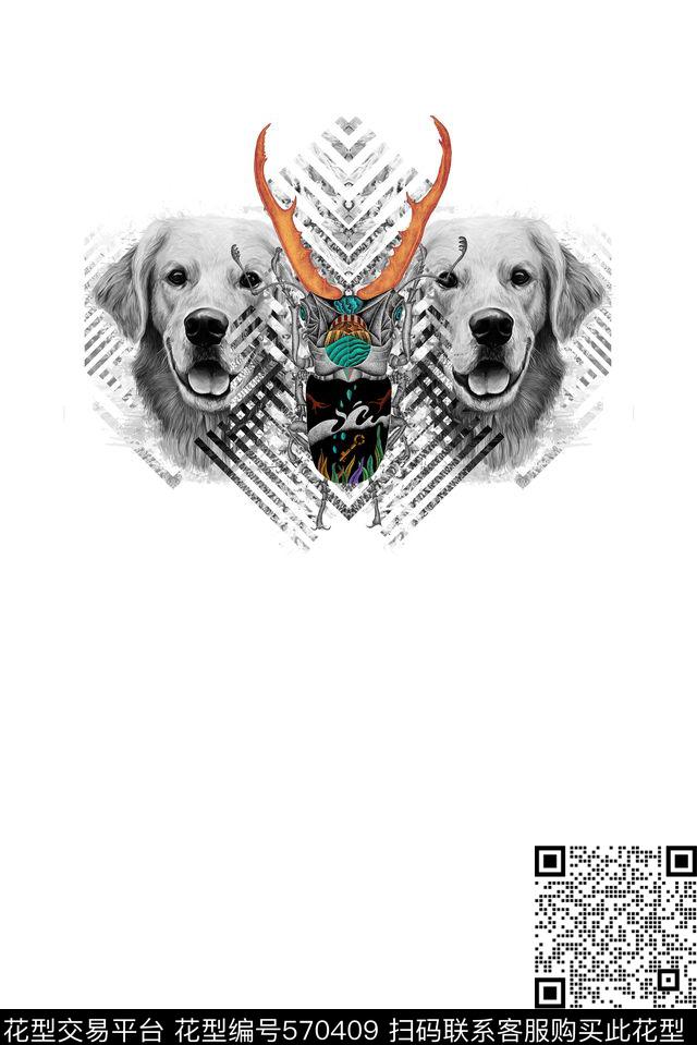 男装T恤卫衣数码印花华亿平台下载（图片编号: 570409） - 瓦栏（Walan）