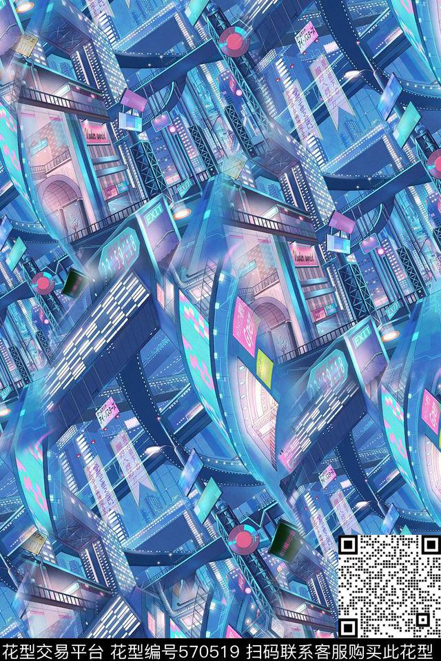 简单几何四方连续星型数码印花华亿平台下载（图片编号: 570519） - 瓦栏（Walan）