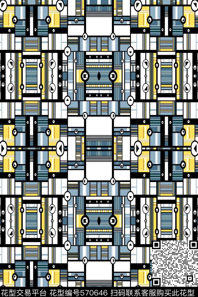 传统印花华亿平台下载（图片编号: 570646） - 瓦栏（Walan）