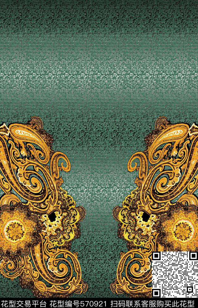 潮流怀旧欧美风格数码印花华亿平台下载（图片编号: 570921） - 瓦栏（Walan）