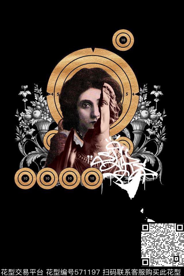 定位男装石膏数码印花华亿平台下载（图片编号: 571197） - 瓦栏（Walan）