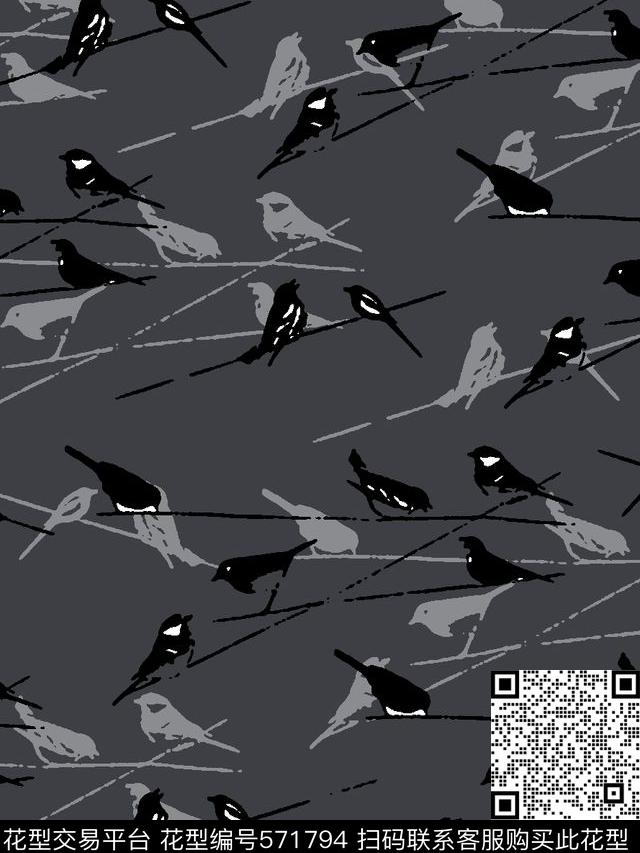 时尚潮流大牌趣味男装图案传统印花华亿平台下载（图片编号: 571794） - 瓦栏（Walan）