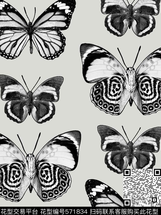 时尚潮流大牌趣味动物数码印花华亿平台下载（图片编号: 571834） - 瓦栏（Walan）