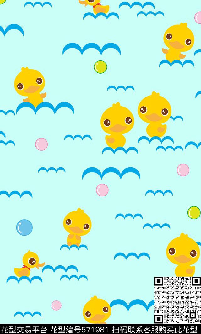 流行时尚卡通动物传统印花华亿平台下载（图片编号: 571981） - 瓦栏（Walan）